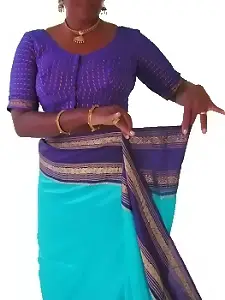 comment coudre le corsage d un sari