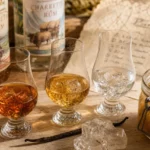 Charrette - rhum : verres 49°, 40° et vieux