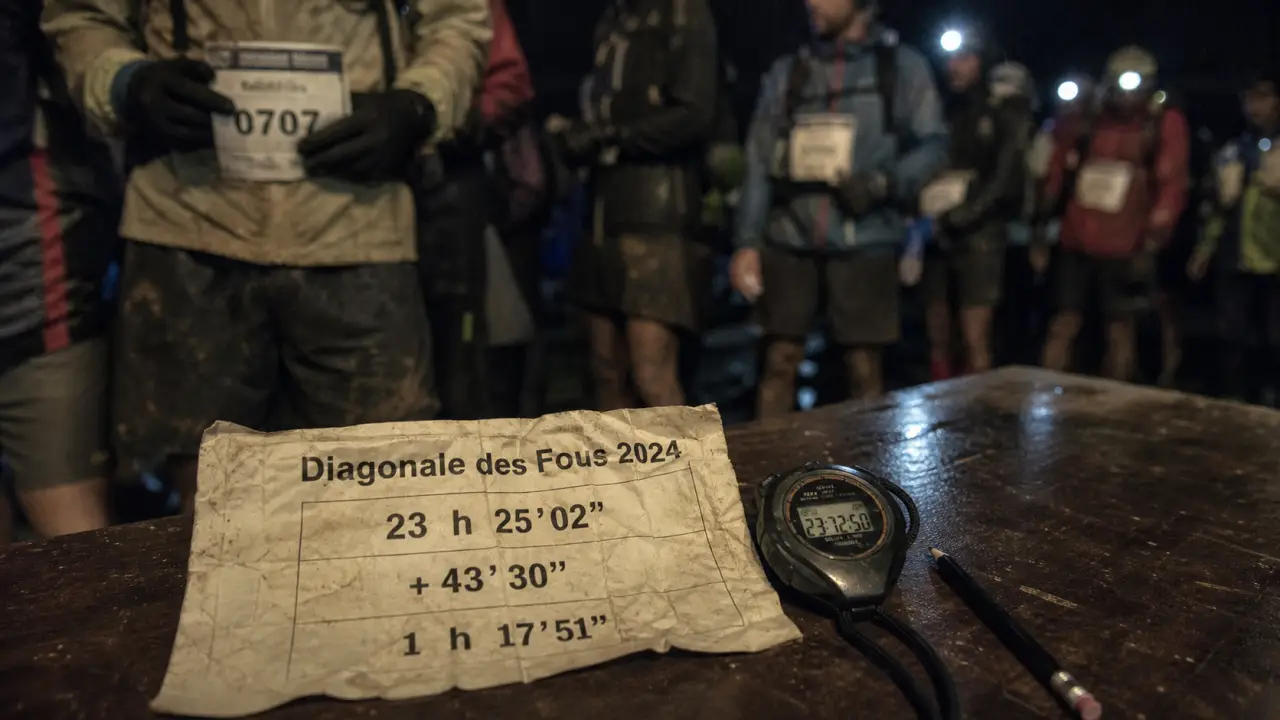 Classement diagonale des fous 2024 : 23 h 25’02’’ pour Mathieu Blanchard