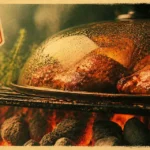 Recette poulet boucane : poulet boucané fumé au barbecue