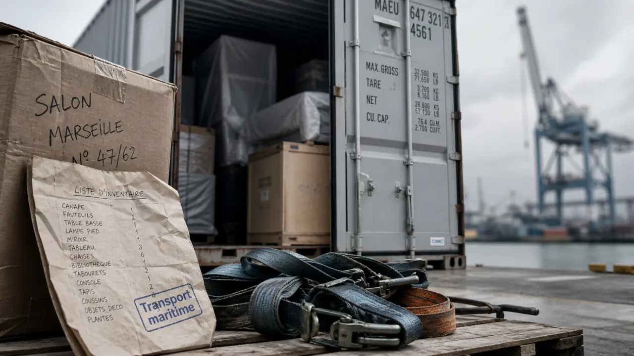 Demenagement vers la reunion : groupage ou conteneur maritime