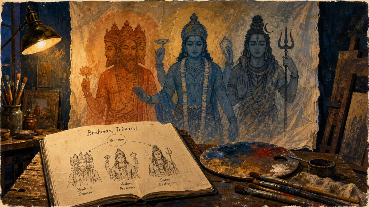 Dieu des hindous : Brahman, Trimurti et Vishnu, avatars