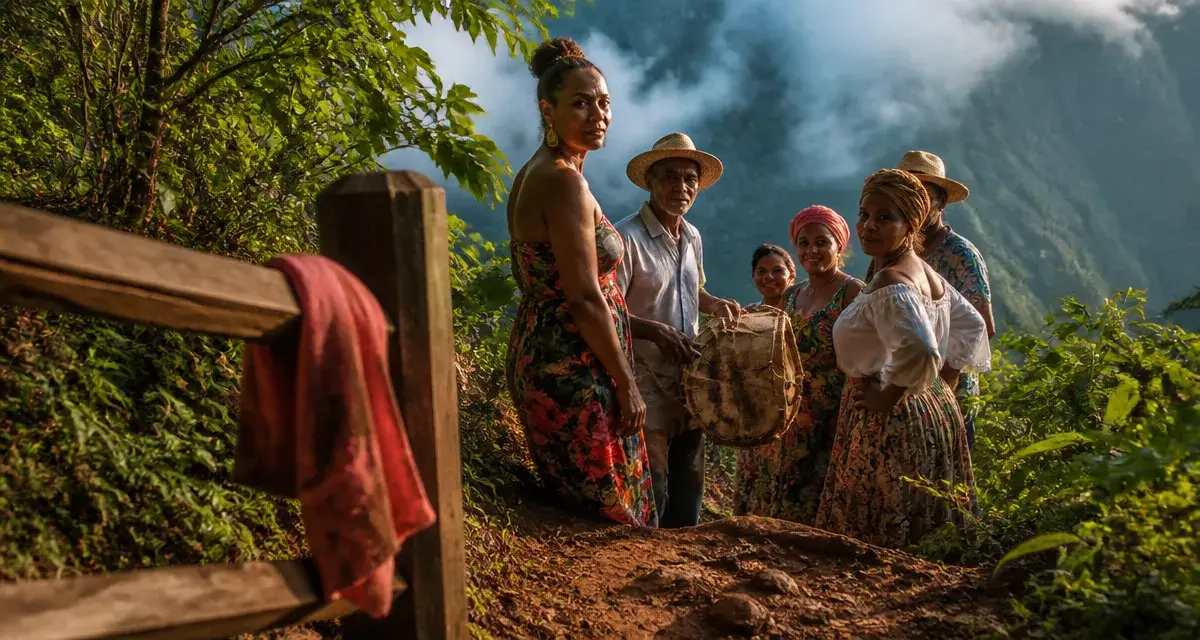 Histoire de la Réunion : maloya et tambour, identité créole