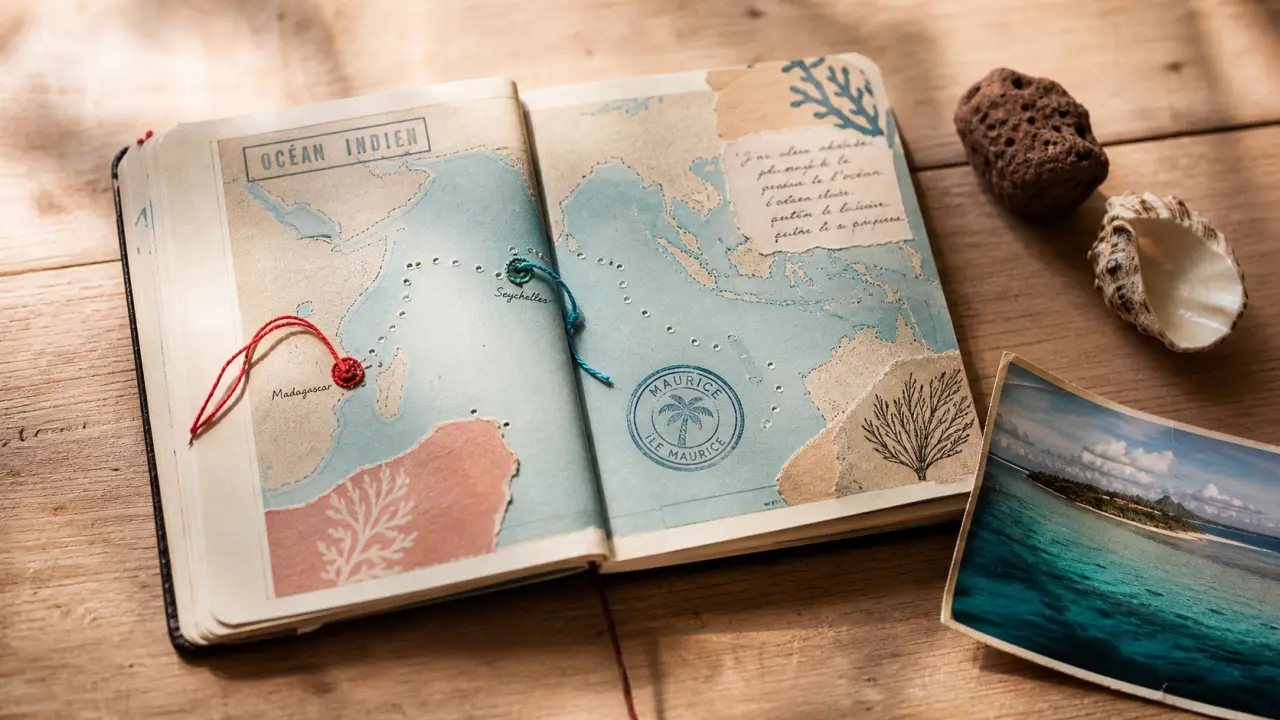 Ile ocean indien : lagon turquoise, volcan et culture en voyage