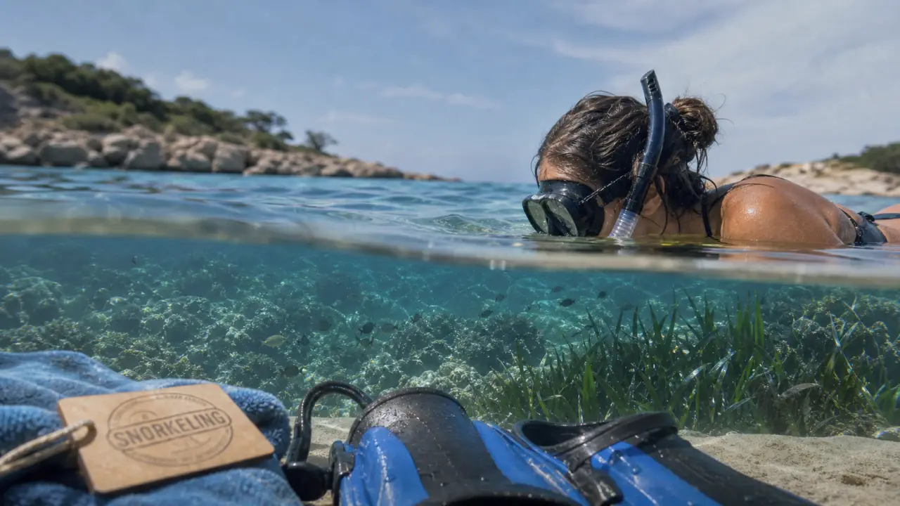 Snorkeling reunion : masque et lagon, poissons et herbiers