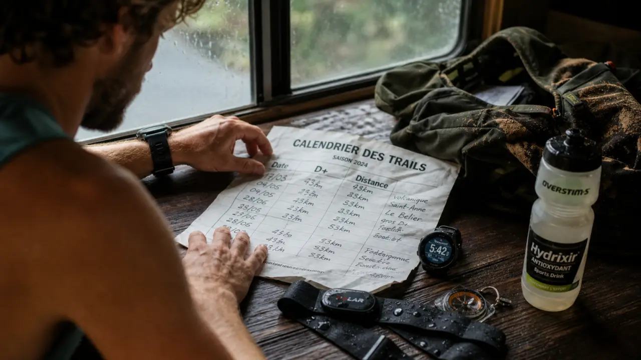Trail la reunion : distances, D+ et secteurs